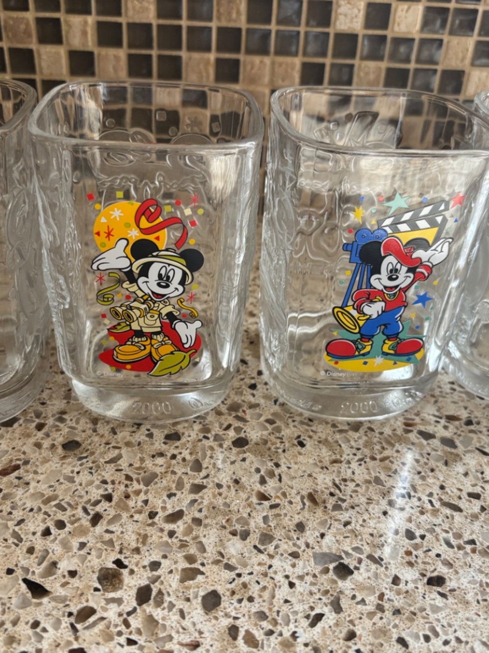 Disney Glass Cups - Picture 2 of 3
